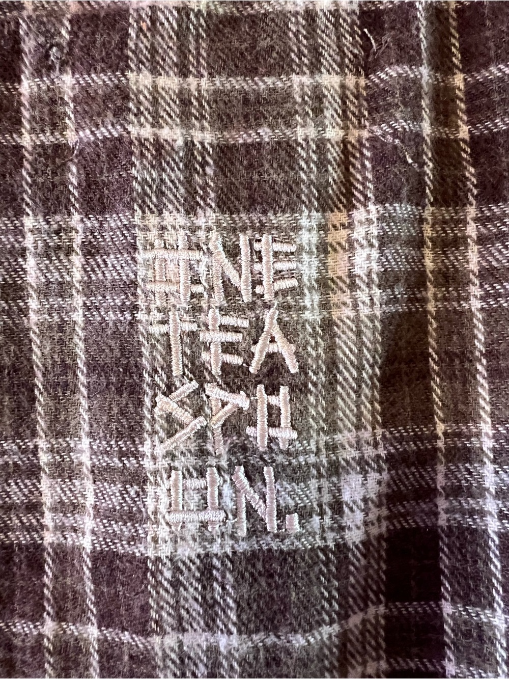 One Teaspoon Rodeo Rust Patchwork Flannel in Brown Pattern - Picture 13 of 14